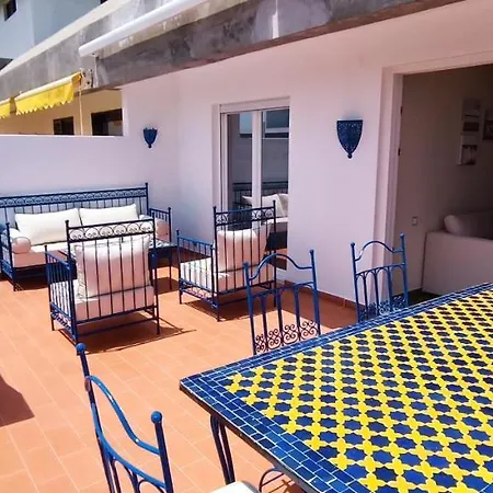 Blue & Yellow Penthouse With Terrace At Balaia Mar Appartamento *